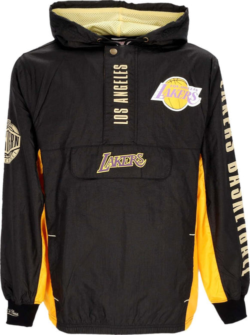 MITCHELL-&-NESS-Giacca-a-Vento-Infilabile-Uomo-Nba-Team-Og-2.0-Anorak-Windbreaker-Vintage-Logo-Loslak-Original-Team-Colors-da-uomo