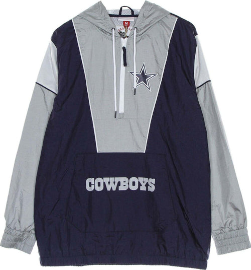 MITCHELL-&-NESS-Giacca-a-Vento-Infilabile-Uomo-Nfl-Highlight-Reel-Windbreaker-Dalcow-Navy-da-uomo