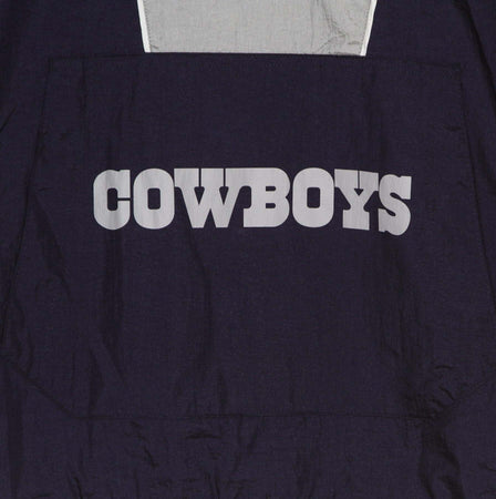 MITCHELL-&amp;-NESS-Giacca-a-Vento-Infilabile-Uomo-Nfl-Highlight-Reel-Windbreaker-Dalcow-Navy-da-uomo