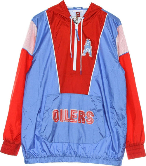 MITCHELL-&-NESS-Giacca-a-Vento-Infilabile-Uomo-Nfl-Highlight-Reel-Windbreaker-Houoil-Light-Blue-da-uomo