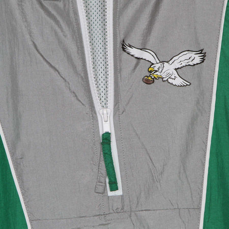 MITCHELL-&amp;-NESS-Giacca-a-Vento-Infilabile-Uomo-Nfl-Highlight-Reel-Windbreaker-Phieag-Dark-Green-da-uomo