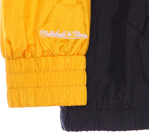 MITCHELL-&amp;-NESS-Giacca-a-Vento-Infilabile-Uomo-Nfl-Highlight-Reel-Windbreaker-Pitste-Black-da-uomo