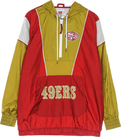 MITCHELL-&amp;-NESS-Giacca-a-Vento-Infilabile-Uomo-Nfl-Highlight-Reel-Windbreaker-Saf49e-Scarlet-da-uomo