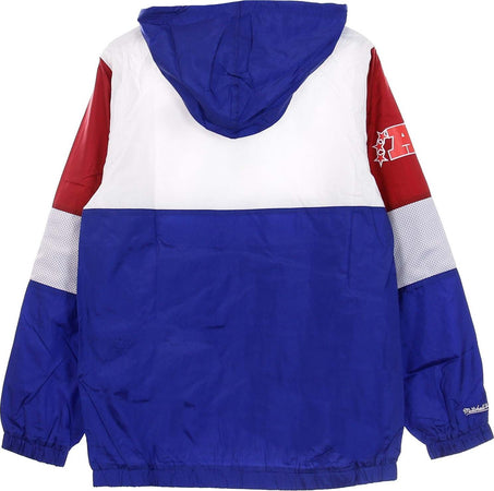 MITCHELL-&amp;-NESS-Giacca-a-Vento-Infilabile-Uomo-Nfl-Surprise-Win-Windbreaker-Bufbil-Original-Team-Colors-da-uomo
