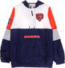 MITCHELL-&amp;-NESS-Giacca-a-Vento-Infilabile-Uomo-Nfl-Surprise-Win-Windbreaker-Chibea-Original-Team-Colors-da-uomo