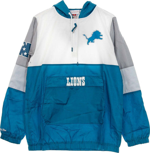 MITCHELL-&-NESS-Giacca-a-Vento-Infilabile-Uomo-Nfl-Surprise-Win-Windbreaker-Detlio-Original-Team-Colors-da-uomo