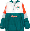 MITCHELL-&amp;-NESS-Giacca-a-Vento-Infilabile-Uomo-Nfl-Surprise-Win-Windbreaker-Miadol-Original-Team-Colors-da-uomo