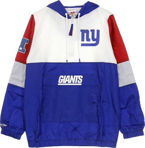 MITCHELL-&-NESS-Giacca-a-Vento-Infilabile-Uomo-Nfl-Surprise-Win-Windbreaker-Neygia-Original-Team-Colors-da-uomo