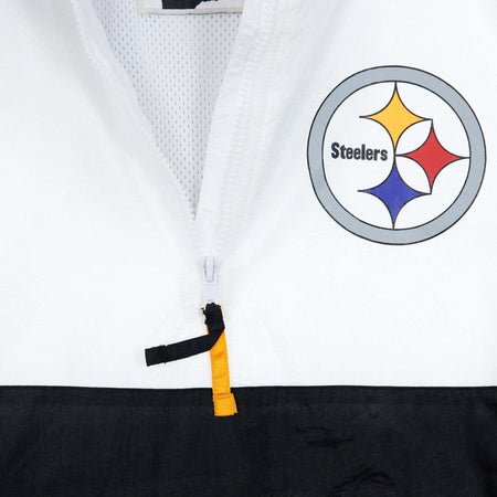 MITCHELL-&amp;-NESS-Giacca-a-Vento-Infilabile-Uomo-Nfl-Surprise-Win-Windbreaker-Pitste-Original-Team-Colors-da-uomo