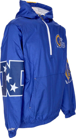 MITCHELL-&amp;-NESS-Giacca-a-Vento-Infilabile-Uomo-Nfl-Team-Og-2.0-Anorak-Windbreaker-Losram-Original-Team-Colors-da-uomo
