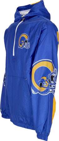 MITCHELL-&amp;-NESS-Giacca-a-Vento-Infilabile-Uomo-Nfl-Team-Og-2.0-Anorak-Windbreaker-Losram-Original-Team-Colors-da-uomo