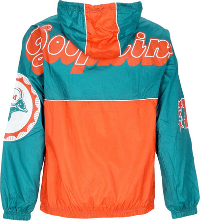 MITCHELL-&amp;-NESS-Giacca-a-Vento-Infilabile-Uomo-Nfl-Team-Og-2.0-Anorak-Windbreaker-Miadol-Original-Team-Colors-da-uomo