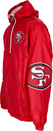 MITCHELL-&amp;-NESS-Giacca-a-Vento-Infilabile-Uomo-Nfl-Team-Og-2.0-Anorak-Windbreaker-Saf49e-Original-Team-Colors-da-uomo