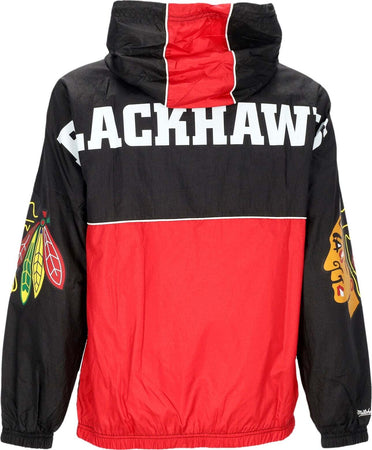 MITCHELL-&amp;-NESS-Giacca-a-Vento-Infilabile-Uomo-Nhl-Team-Og-2.0-Anorak-Windbreaker-Chibla-Original-Team-Colors-da-uomo