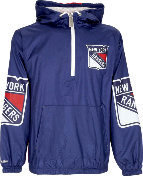 MITCHELL-&-NESS-Giacca-a-Vento-Infilabile-Uomo-Nhl-Team-Og-2.0-Anorak-Windbreaker-Neyran-Original-Team-Colors-da-uomo