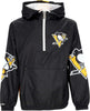 MITCHELL-&amp;-NESS-Giacca-a-Vento-Infilabile-Uomo-Nhl-Team-Og-2.0-Anorak-Windbreaker-Pitpen-Original-Team-Colors-da-uomo