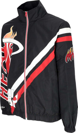 MITCHELL-&amp;-NESS-Giacca-a-Vento-Uomo-Nba-Exploded-Logo-Warm-Up-Jacket-Hardwood-Classics-Miahea-Black-da-uomo