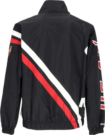 MITCHELL-&amp;-NESS-Giacca-a-Vento-Uomo-Nba-Exploded-Logo-Warm-Up-Jacket-Hardwood-Classics-Miahea-Black-da-uomo