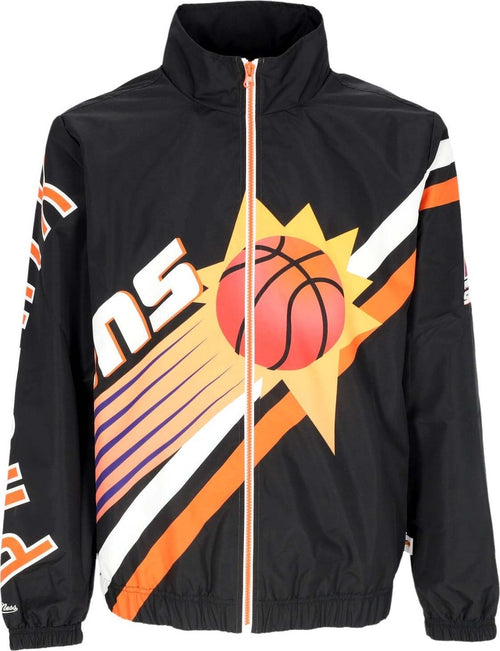MITCHELL-&-NESS-Giacca-a-Vento-Uomo-Nba-Exploded-Logo-Warm-Up-Jacket-Hardwood-Classics-Phosun-Black-da-uomo