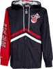 MITCHELL-&amp;-NESS-Giacca-a-Vento-Uomo-Nba-Undeniable-Full-Zip-Windbreaker-Hardwood-Classics-Miahea-Black-da-uomo