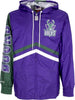 MITCHELL-&amp;-NESS-Giacca-a-Vento-Uomo-Nba-Undeniable-Full-Zip-Windbreaker-Hardwood-Classics-Milbuc-Purple-da-uomo