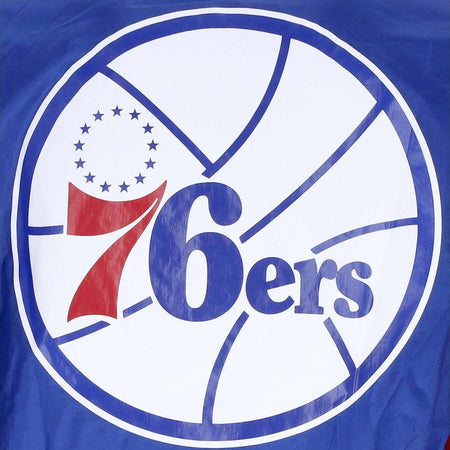 MITCHELL-&amp;-NESS-Giacca-a-Vento-Uomo-Nba-Undeniable-Full-Zip-Windbreaker-Hardwood-Classics-Phi76e-Royal-da-uomo