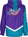 MITCHELL-&-NESS-Giacca-a-Vento-Uomo-Nba-Undeniable-Full-Zip-Windbreaker-Hardwood-Classics-Utajaz-Purple-da-uomo