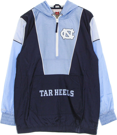 MITCHELL-&amp;-NESS-Giacca-a-Vento-Uomo-Ncaa-Highlight-Reel-Windbreaker-Unchee-Navy/light-Blue-da-uomo