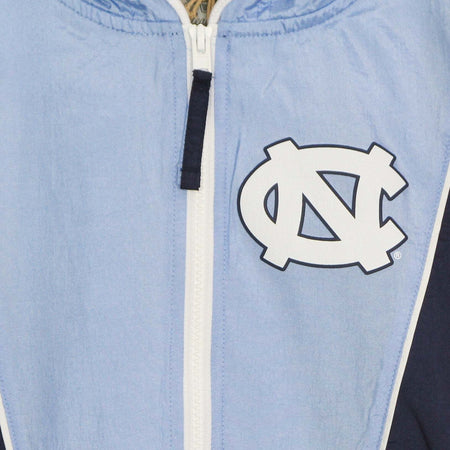MITCHELL-&amp;-NESS-Giacca-a-Vento-Uomo-Ncaa-Highlight-Reel-Windbreaker-Unchee-Navy/light-Blue-da-uomo