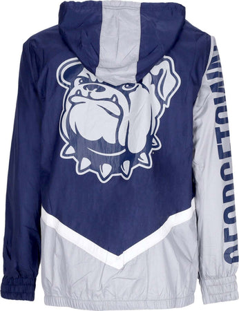 MITCHELL-&amp;-NESS-Giacca-a-Vento-Uomo-Ncaa-Undeniable-Full-Zip-Windbreaker-Geohoy-Navy-da-uomo