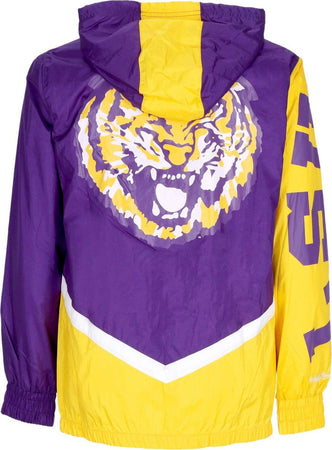 MITCHELL-&amp;-NESS-Giacca-a-Vento-Uomo-Ncaa-Undeniable-Full-Zip-Windbreaker-Loutig-Purple-da-uomo