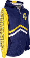 MITCHELL-&-NESS-Giacca-a-Vento-Uomo-Ncaa-Undeniable-Full-Zip-Windbreaker-Micwol-Navy-da-uomo