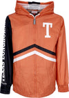 MITCHELL-&-NESS-Giacca-a-Vento-Uomo-Ncaa-Undeniable-Full-Zip-Windbreaker-Texlon-Orange-da-uomo