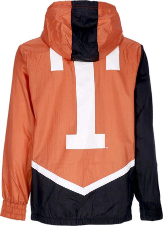 MITCHELL-&amp;-NESS-Giacca-a-Vento-Uomo-Ncaa-Undeniable-Full-Zip-Windbreaker-Texlon-Orange-da-uomo