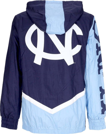 MITCHELL-&amp;-NESS-Giacca-a-Vento-Uomo-Ncaa-Undeniable-Full-Zip-Windbreaker-Unchee-Navy-da-uomo