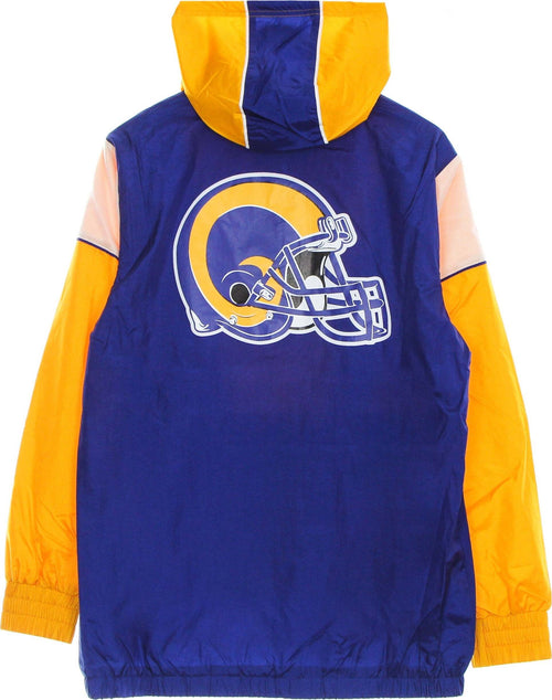 MITCHELL-&-NESS-Giacca-a-Vento-Uomo-Nfl-Highlight-Reel-Windbreaker-Losram-Original-Team-Colors-da-uomo