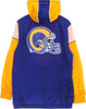 MITCHELL-&amp;-NESS-Giacca-a-Vento-Uomo-Nfl-Highlight-Reel-Windbreaker-Losram-Original-Team-Colors-da-uomo