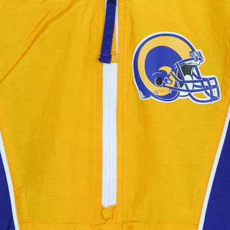 MITCHELL-&amp;-NESS-Giacca-a-Vento-Uomo-Nfl-Highlight-Reel-Windbreaker-Losram-Original-Team-Colors-da-uomo