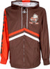 MITCHELL-&amp;-NESS-Giacca-a-Vento-Uomo-Nfl-Undeniable-Full-Zip-Windbreaker-Clebro-Brown-da-uomo