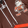 MITCHELL-&-NESS-Giacca-a-Vento-Uomo-Nfl-Undeniable-Full-Zip-Windbreaker-Clebro-Brown-da-uomo