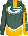 MITCHELL-&-NESS-Giacca-a-Vento-Uomo-Nfl-Undeniable-Full-Zip-Windbreaker-Grepac-Dark-Green-da-uomo