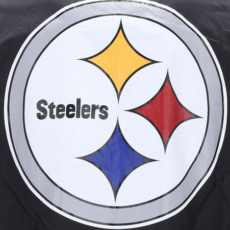 MITCHELL-&amp;-NESS-Giacca-a-Vento-Uomo-Nfl-Undeniable-Full-Zip-Windbreaker-Pitste-Black-da-uomo