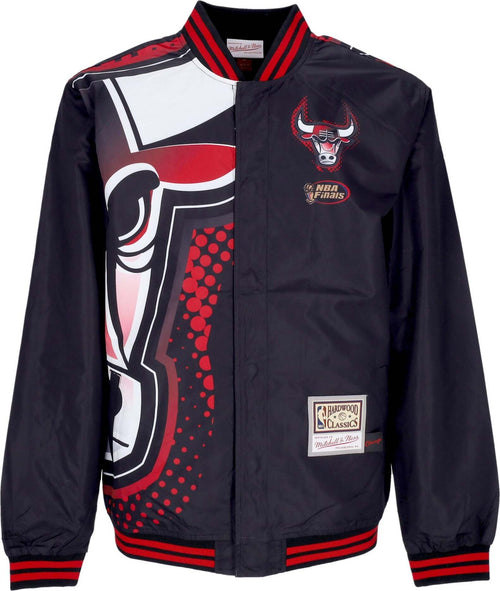 MITCHELL-&-NESS-Giubbotto-Bomber-Uomo-Nba-Big-Face-7.0-Jacket-Chibul-Black-da-uomo