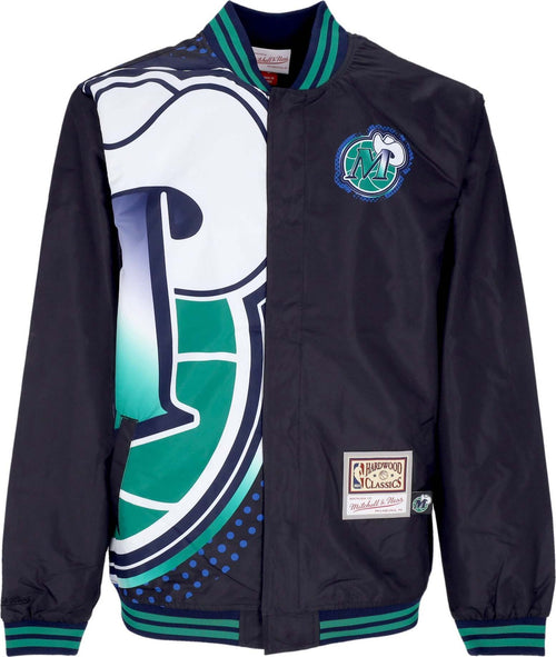 MITCHELL-&-NESS-Giubbotto-Bomber-Uomo-Nba-Big-Face-7.0-Jacket-Dalmav-Black-da-uomo