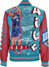 MITCHELL-&-NESS-Giubbotto-Bomber-Uomo-Nba-Burst-Warm-Up-Jacket-No-33-Grant-Hill-Detpis-Multi/white-da-uomo
