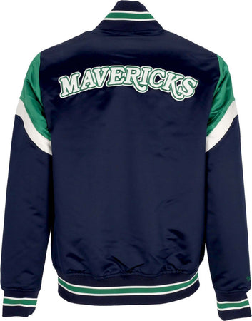 MITCHELL-&amp;-NESS-Giubbotto-Bomber-Uomo-Nba-Heavyweight-Satin-Jacket-Dalmav-Original-Team-Colors-da-uomo