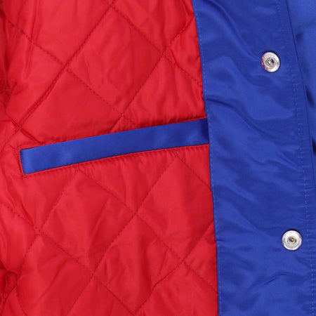 MITCHELL-&amp;-NESS-Giubbotto-Bomber-Uomo-Nba-Heavyweight-Satin-Jacket-Detpis-Original-Team-Colors-da-uomo