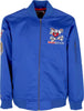 MITCHELL-&amp;-NESS-Giubbotto-Bomber-Uomo-Nba-Lightweight-Satin-Bomber-Dennug-Original-Team-Colors-da-uomo