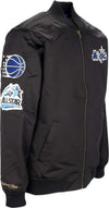 MITCHELL-&-NESS-Giubbotto-Bomber-Uomo-Nba-Lightweight-Satin-Bomber-Orlmag-Original-Team-Colors-da-uomo