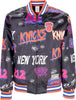 MITCHELL-&amp;-NESS-Giubbotto-Bomber-Uomo-Nba-Slap-Sticker-Reversible-Jacket-Hardwood-Classics-Neykni-Black-da-uomo
